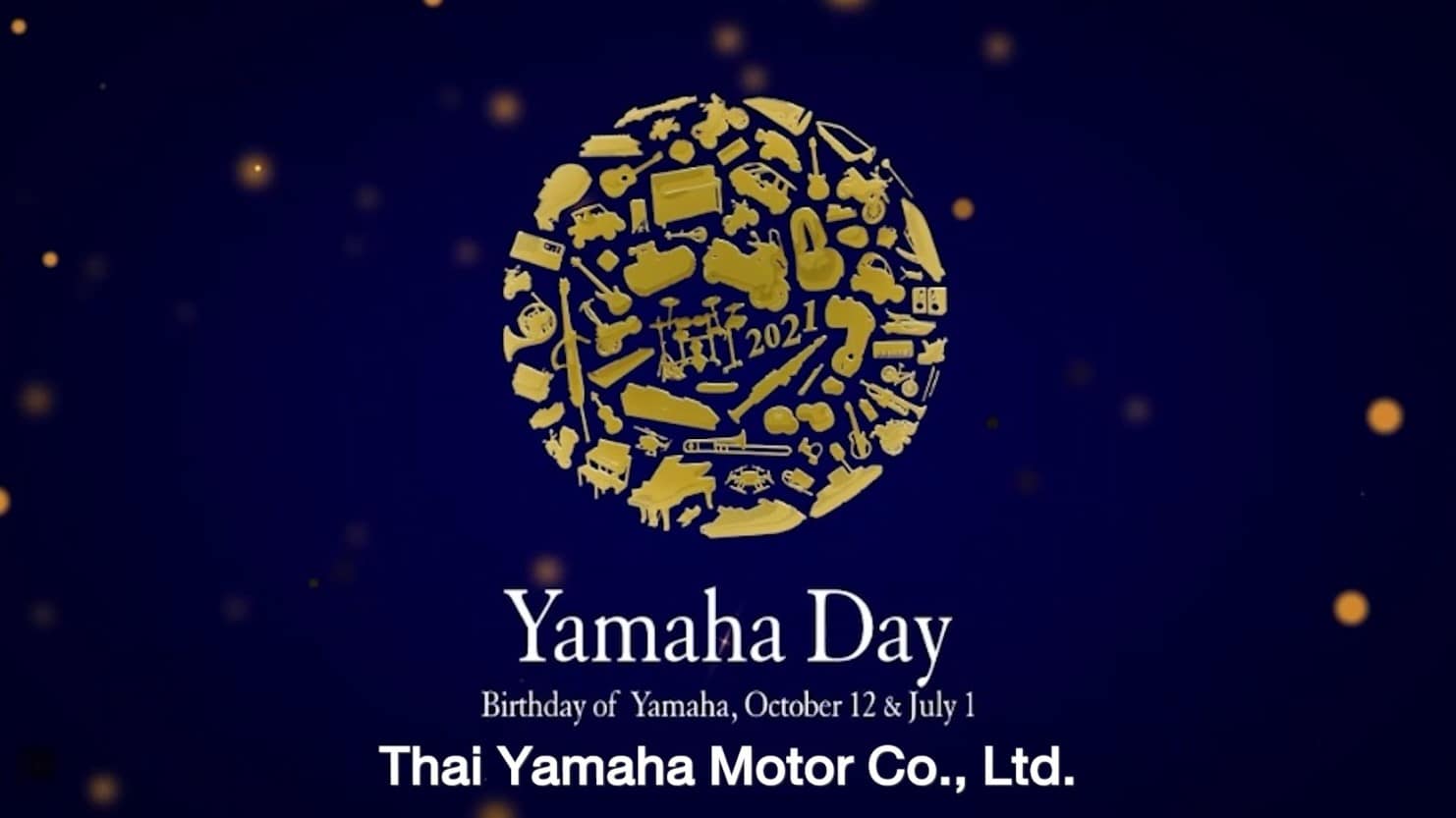 ไทยยามาฮ่ามอเตอร์ ยามาฮ่าเดย์ 2564 Thai Yamaha Motor Yamaha Day 2021 Sub Thai